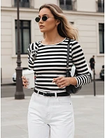 Dámská pruhovaná halenka MORAS černá FashionStreet RY2483