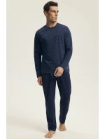 Pánské pyžamo 43455 New blue - HENDERSON Pánské pyžamo 43455 New blue - HENDERSON