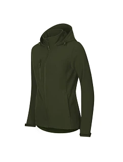 Dámská softshellová bunda Trail (vojenská)