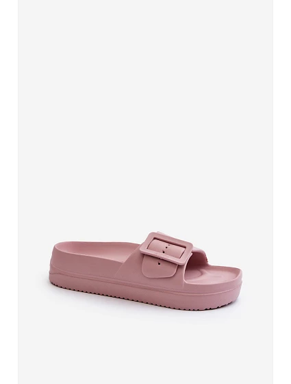 Dámské Pěnové Žabky Na Platformě S Big Star Růžové model 21654877 - Big Star Shoes Dámské Pěnové Žabky Na Platformě S Big Star Růžové model 21654877 - Big Star Shoes
