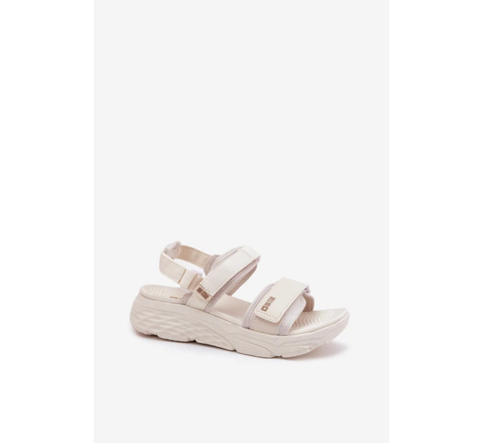 Dámské Sportovní Sandály Na Platformě Big Star model 21693771 Béžové - Big Star Shoes Dámské Sportovní Sandály Na Platformě Big Star model 21693771 Béžové - Big Star Shoes