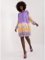 Sukienka DHJ SK model 20105202 fioletowy - FPrice