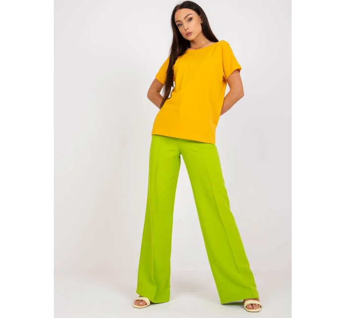 Tričko RV TS 4662.86 tmavě žlutá