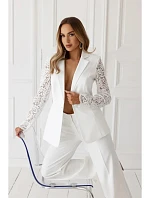 Dámské sako M865 ecru - Moe