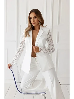 Dámské sako M865 ecru - Moe