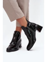 Boty na podpatku model 216971 Step in style Boty na podpatku model 216971 Step in style