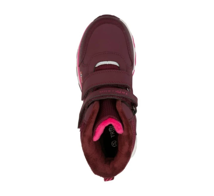 Trollkids Dětské zimní boty Hafjell pro holky/chlapce nepromokavé fialové (264-419)