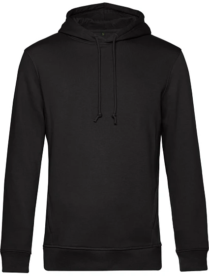 B&C Inspire Hooded_° Pánská mikina s kapucí 01.U33B black pure B&C Inspire Hooded_° Pánská mikina s kapucí 01.U33B black pure