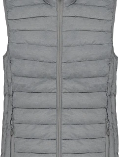 Kariban K 6114 Dámská lehká vesta 20.6114 marl silver