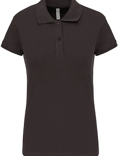 K 240 Dámské elastické piqué polo model 22506642 dark grey - Kariban