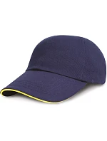 Result Headwear RC 024XP 6 panelová nízkoprofilová sandwich kšiltovka 28.24XP navy/yellow Result Headwear RC 024XP 6 panelová nízkoprofilová sandwich kšiltovka 28.24XP navy/yellow