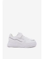 Dětské tenisky na suchý zip Big Star SS374042 Bílé
