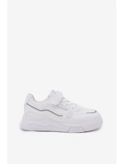 Dětské tenisky na suchý zip Big Star SS374042 Bílé