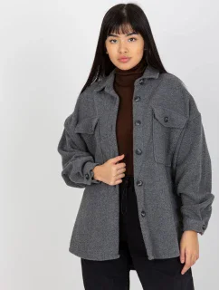 Košile DN KS 4005.99P tmavě šedá