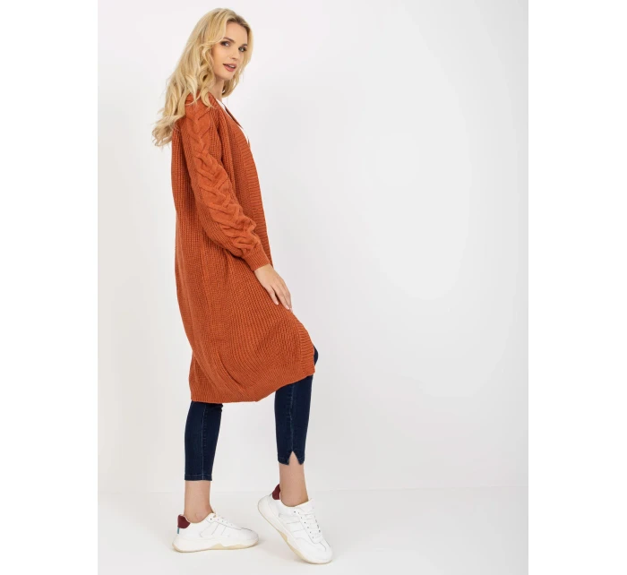 Dámský svetr LO SW LK  tmavě oranžový model 17714719 - FPrice