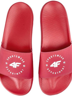 Dámské pantofle 4FSS23FFLIF068 červené - 4F