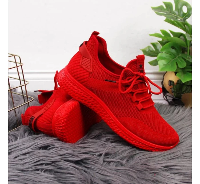 Dámská sportovní obuv EVE268B / 21TX02 Červená - NEWS Dámská sportovní obuv EVE268B / 21TX02 Červená - NEWS