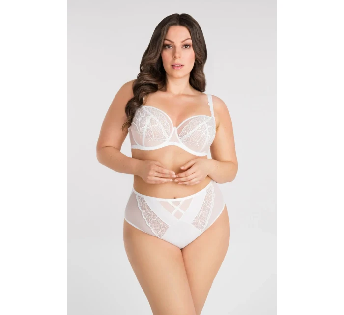 Dámské kalhotky FOREVER WHITE K850 Bílá - Gorsenia Dámské kalhotky FOREVER WHITE K850 Bílá - Gorsenia