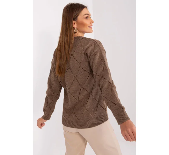 Svetr na zapínání model 208631 Rue Paris Svetr na zapínání model 208631 Rue Paris