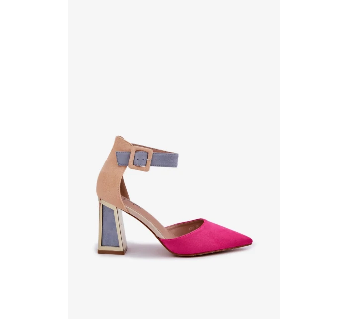 Sandály na podpatku  model 208676 Step in style