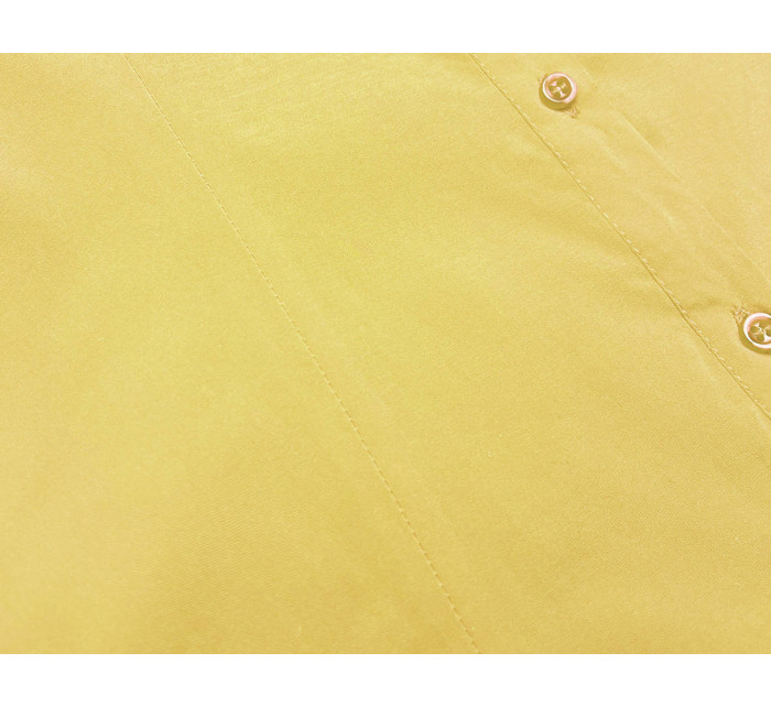 Žlutá halenka s krátkými rukávy (SSD16212D)