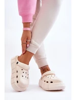 Dámská pěnová platforma Crocs Béžove Beckett Dámská pěnová platforma Crocs Béžove Beckett