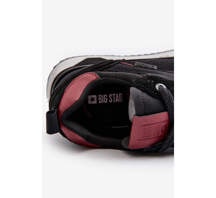 Pánské tenisky s paměťovou pěnou Memory Foam System Big Star NN174350 Černé Pánské tenisky s paměťovou pěnou Memory Foam System Big Star NN174350 Černé