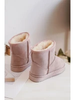 Dětské Zateplené Sněhule Růžové Gooby Dětské Zateplené Sněhule Růžové Gooby