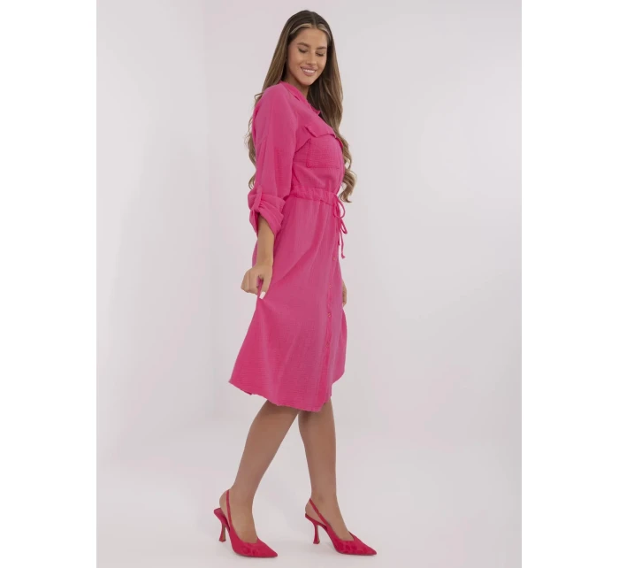 Sukienka MI SK model 21078396 fuksjowy - FPrice