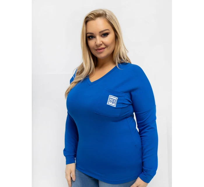 Halenka RV BZ A 161.63 kobaltově modrá Halenka RV BZ A 161.63 kobaltově modrá