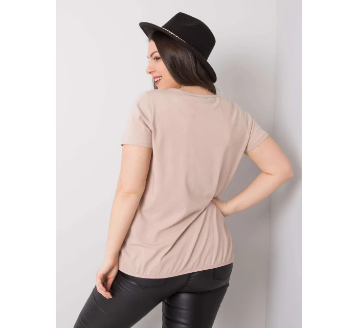 Tričko RV TS 6320.85P béžová