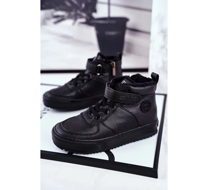 Children's Insulated Sports Shoes Big Star Black