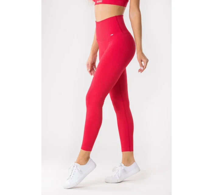 Dámské legíny Seamless Balance Ski Patrol červené - GoldBee Dámské legíny Seamless Balance Ski Patrol červené - GoldBee