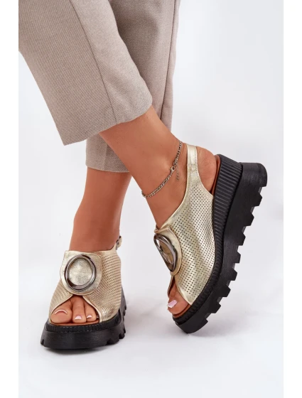 Bota na klínech model 213004 Step in style Bota na klínech model 213004 Step in style