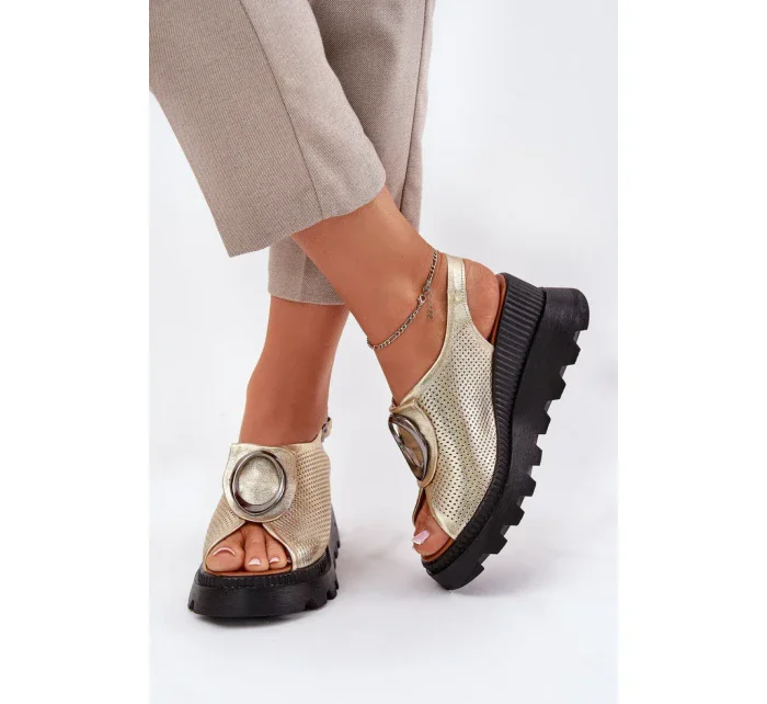 Bota na klínech model 213004 Step in style Bota na klínech model 213004 Step in style