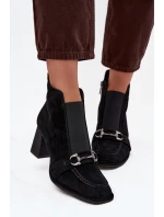 Boty na podpatku  model 219564 Step in style