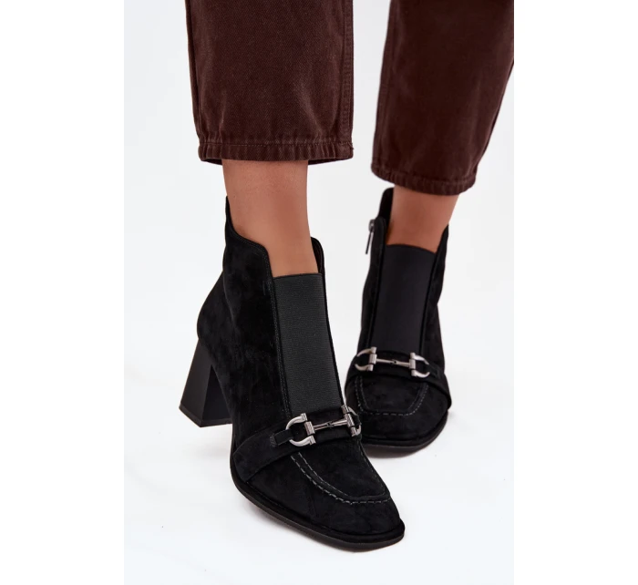 Boty na podpatku  model 219564 Step in style