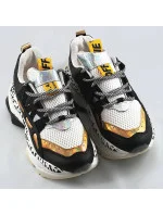 Černé dámské sneakersy s panteřím vzorem (BX1827-SP) Černé dámské sneakersy s panteřím vzorem (BX1827-SP)