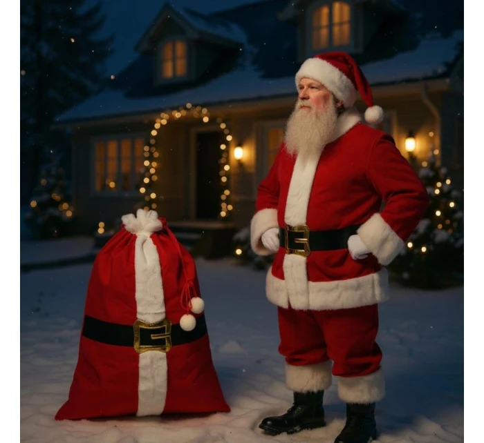 SÁČEK NA SVATÝ DÁREK 70x50 cm MICA - PÁSEK