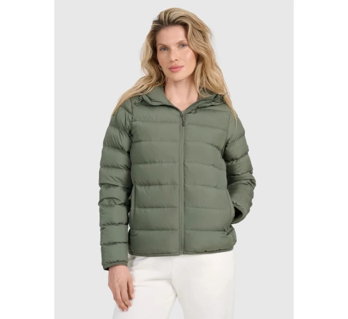 Dámská bunda s přírodní výplní model 21817112 - 4F Dámská bunda s přírodní výplní model 21817112 - 4F