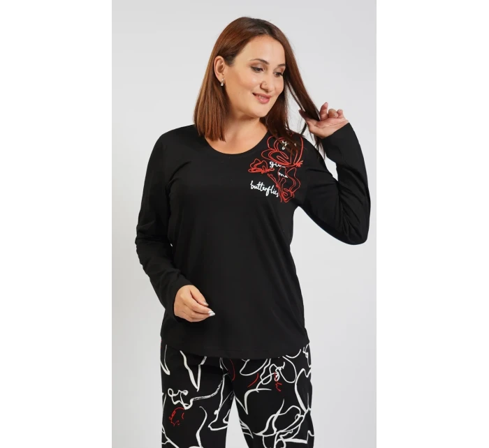 Dámské pyžamo dlouhé Butterfly