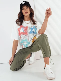 Dámské tričko bílé model 21973966 - Dstreet