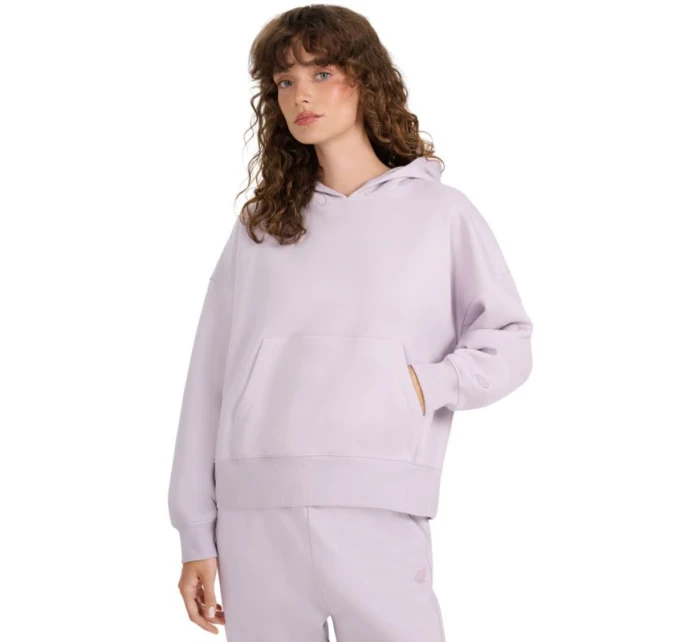 Dámská mikina 4F F1887 světle fialová 4FWAW25TSWSF1887 52S