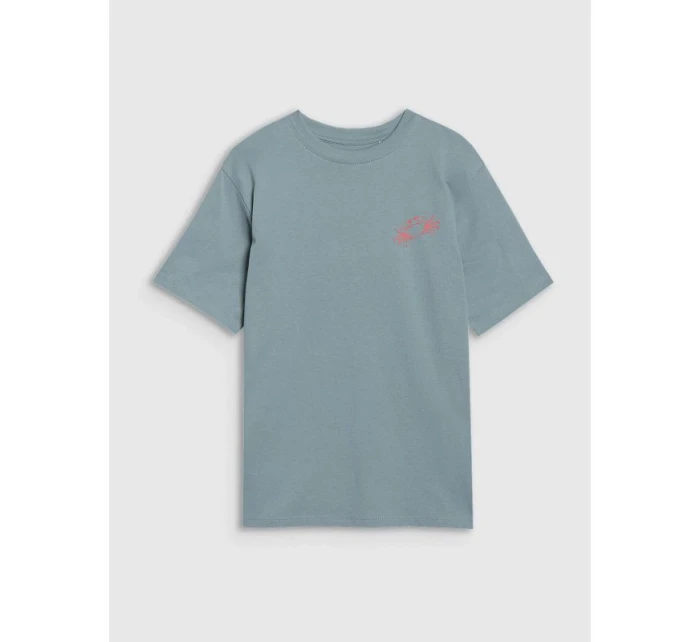 Chlapecké tričko oversize s potiskem 4F 4FJWSS25TTSHM1914-46S Chlapecké tričko oversize s potiskem 4F 4FJWSS25TTSHM1914-46S