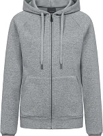 Promodoro 5505 Dámská mikina s kapucí z těžké bavlny 40.5505 heather grey