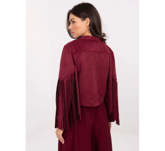 Kurtka IT KR model 21469885 bordowy - FPrice Kurtka IT KR model 21469885 bordowy - FPrice