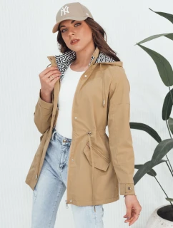 Dámská bunda tmavě béžová Dstreet model 21977375 - FashionStreet