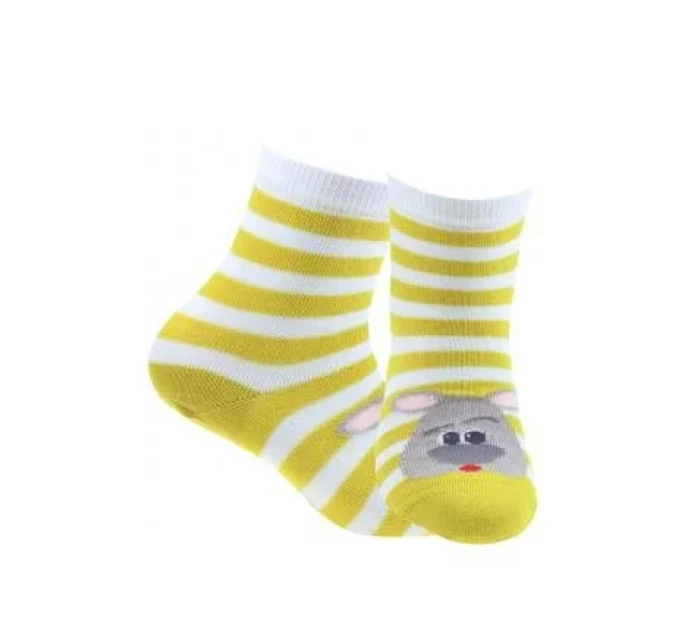 Skarpety  chłopięce wzorowane model 16127234 - Wola