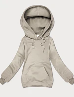 Volná klokaní mikina S'West beige (B-11#)