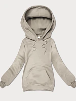 Volná klokaní mikina S'West beige (B-11#)